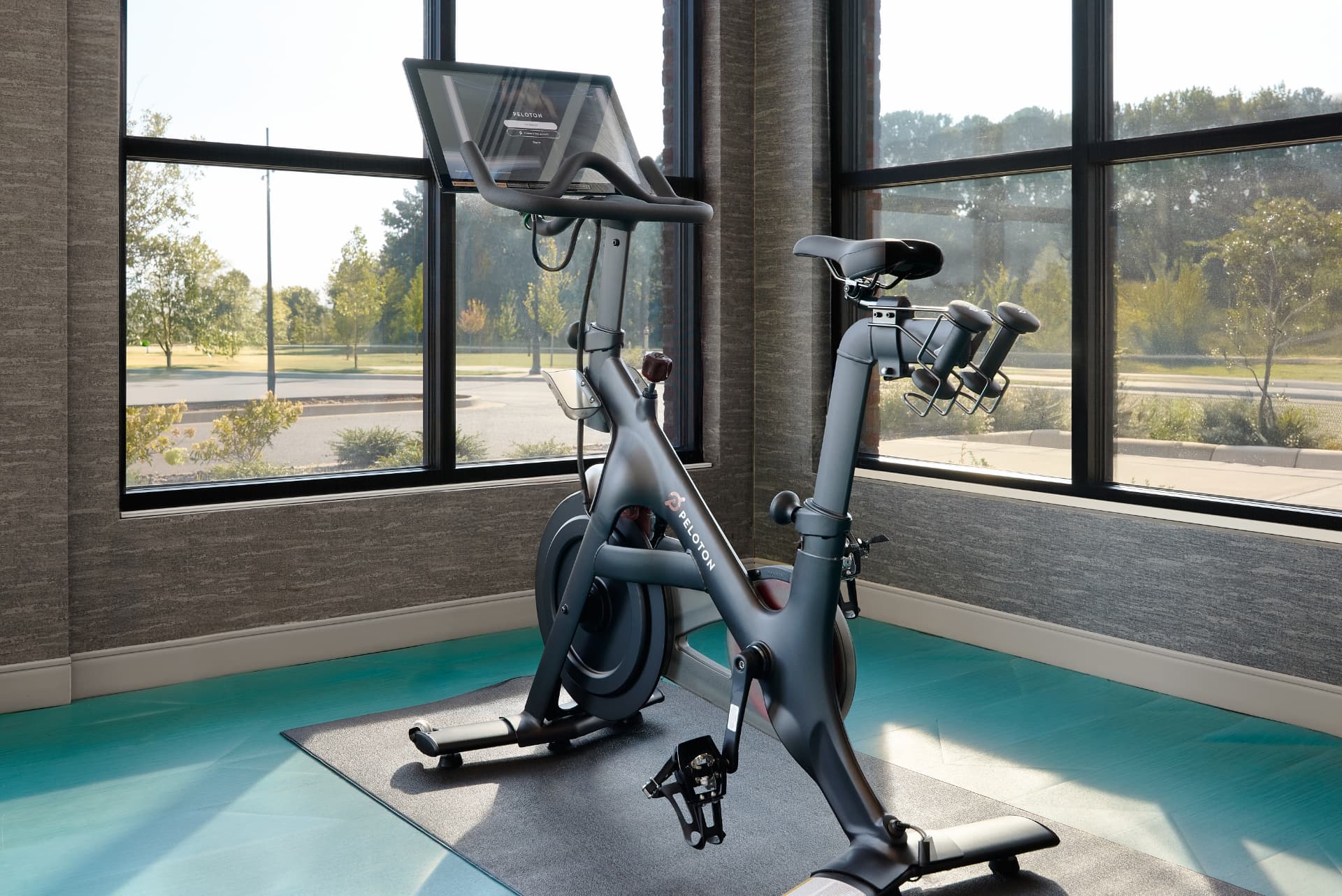 Fitness center at Hotel Indigo Huntsville
